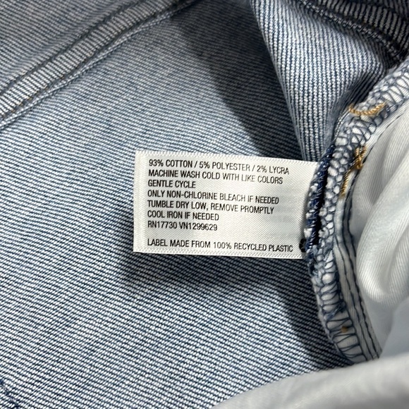 AVA & Viv high rise, slim straight, crop stretch, denim jeans - Picture 5 of 5